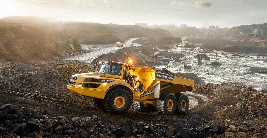 Photo tombereau Volvo A45GFS